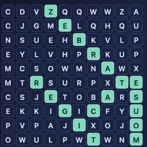 Aurora Word Search - Free Online Game