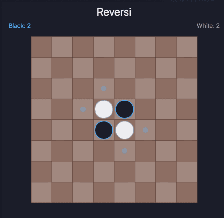 Reversi - Free Online Game