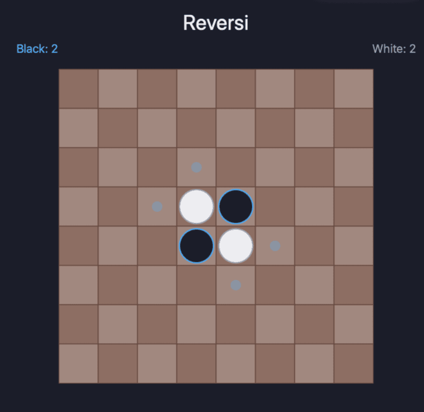 Reversi - Free Online Game