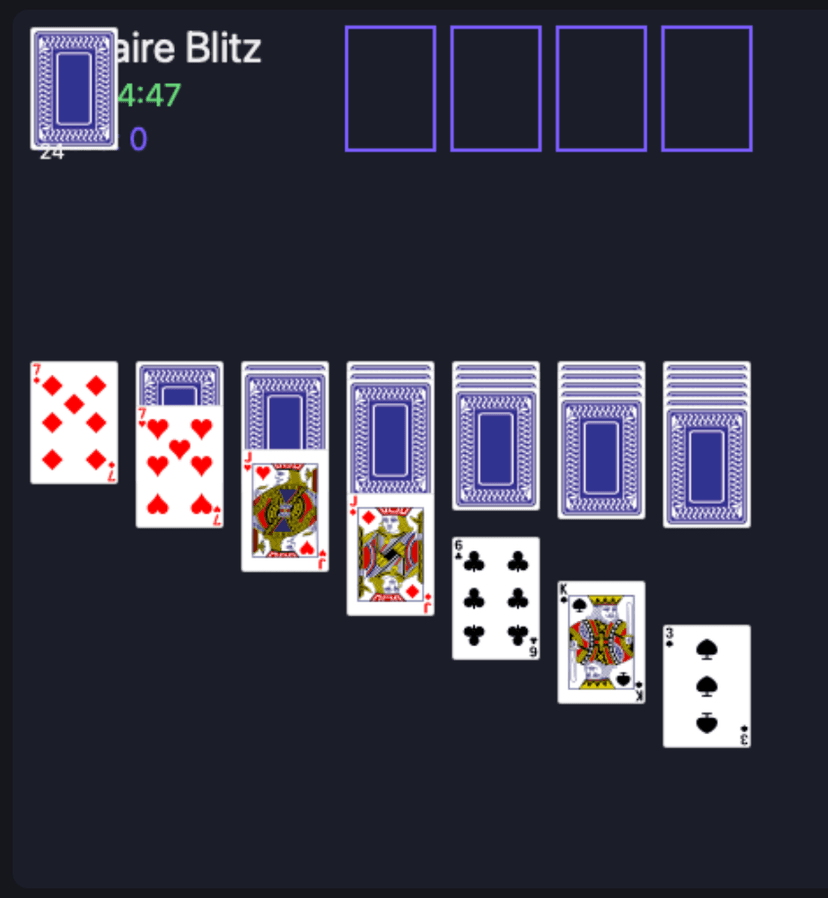 Solitaire Blitz - Free Online Game