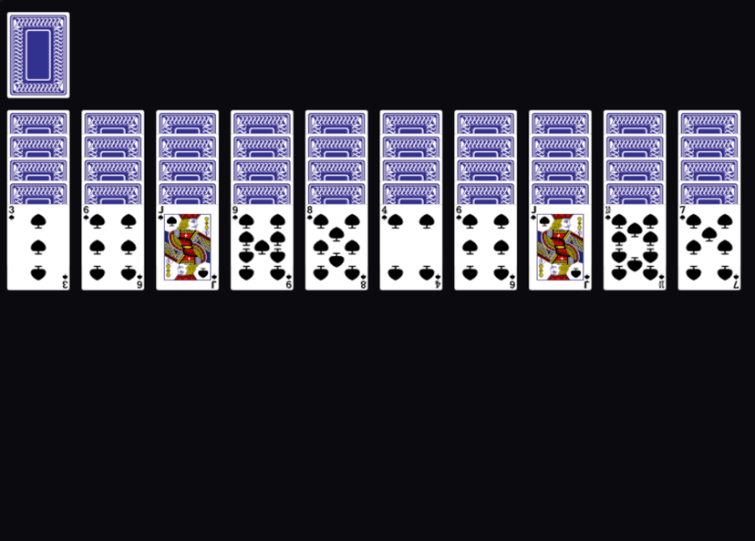 Spider Solitaire - Free Online Game