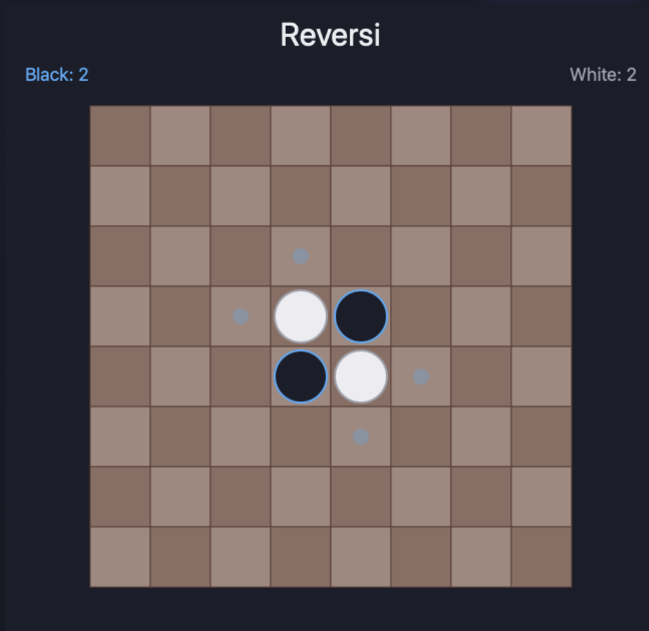 Play Reversi Online Free — FunWeb.games | FunWeb.games